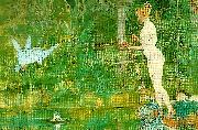 Carl Larsson venus och tummelisa oil painting on canvas